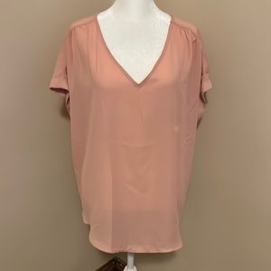 LOFT Pink Blouse